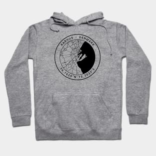 Aarhus Map Hoodie